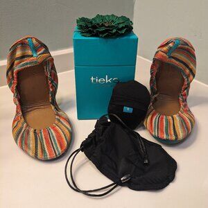 Tieks by Garvieli | Size 9 | Sunset Stripe